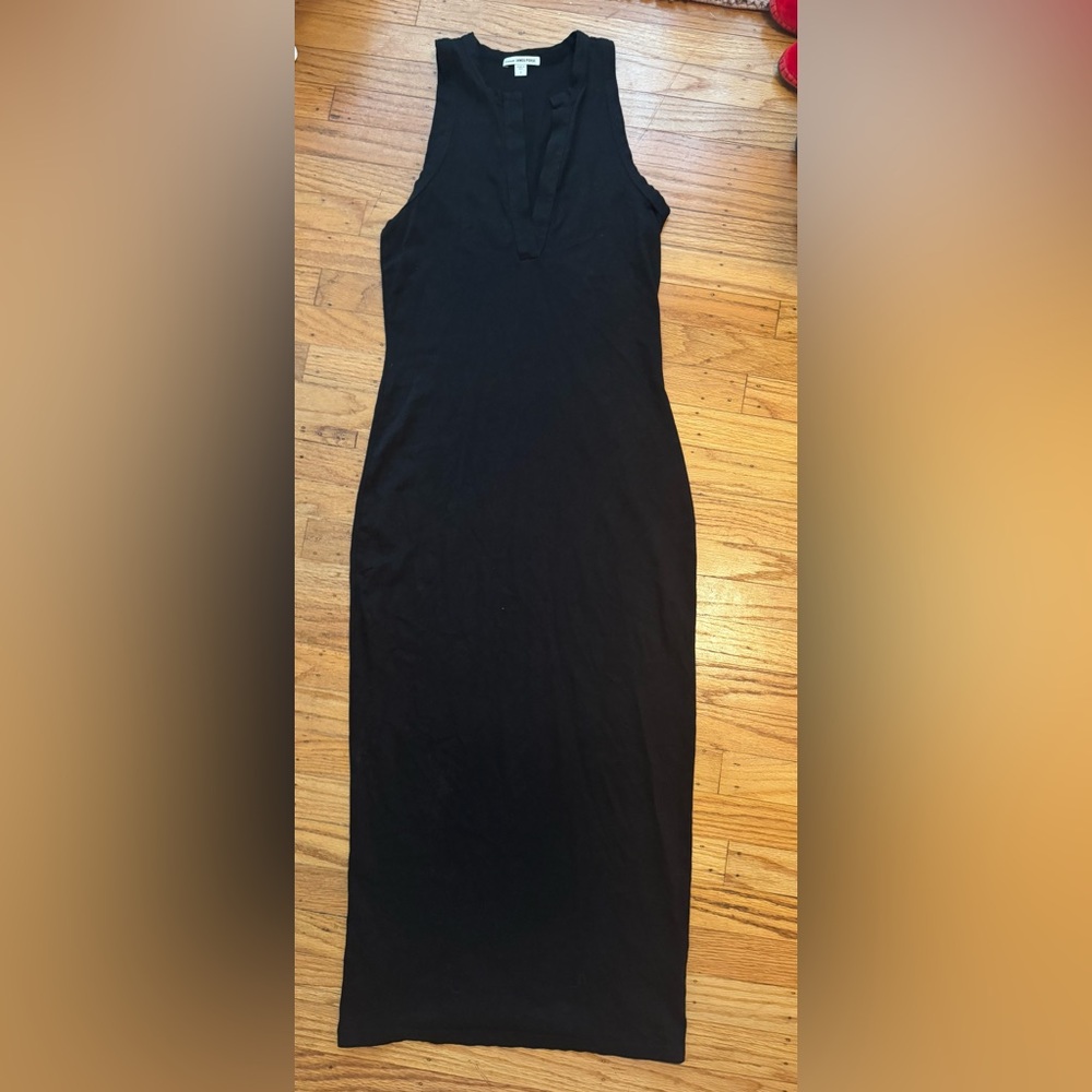 James Perse Black Maxi Dress